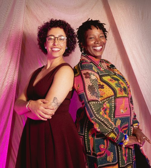 Monica and Mwandisha, the dreamers